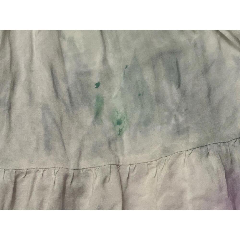 Whimsical Storia Pastel Tie-Dye Colorful Sundress Maxi Dress Size Small - Picture 8 of 10
